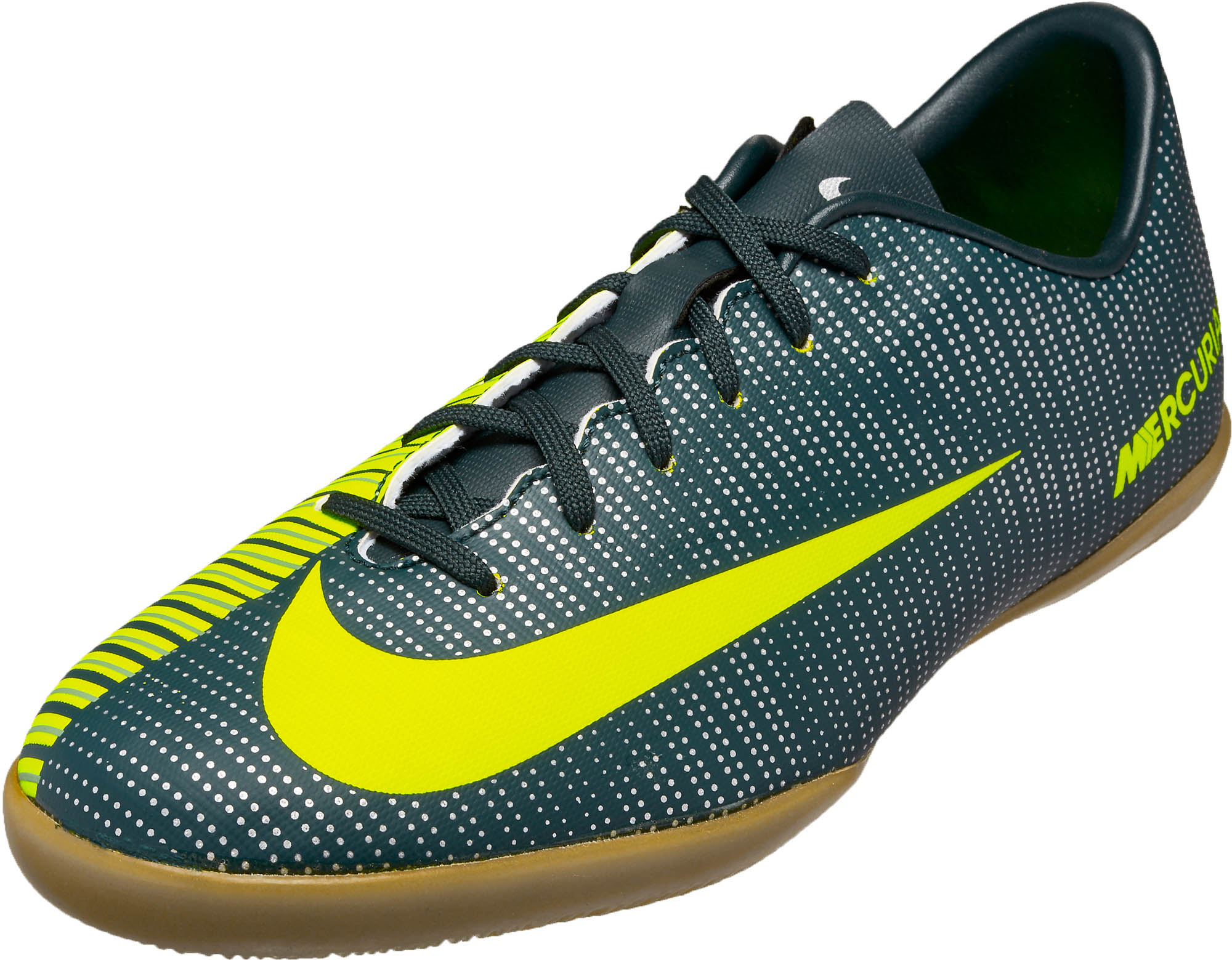 Nike Kids Vapor XI IC Soccer Shoes - CR7 - Seaweed Hasta - Soccer