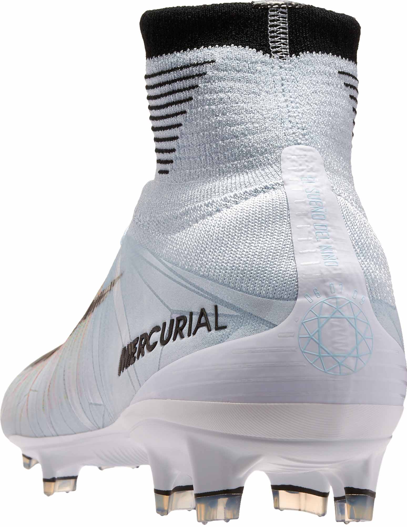 Cr7 cleats black deals and blue