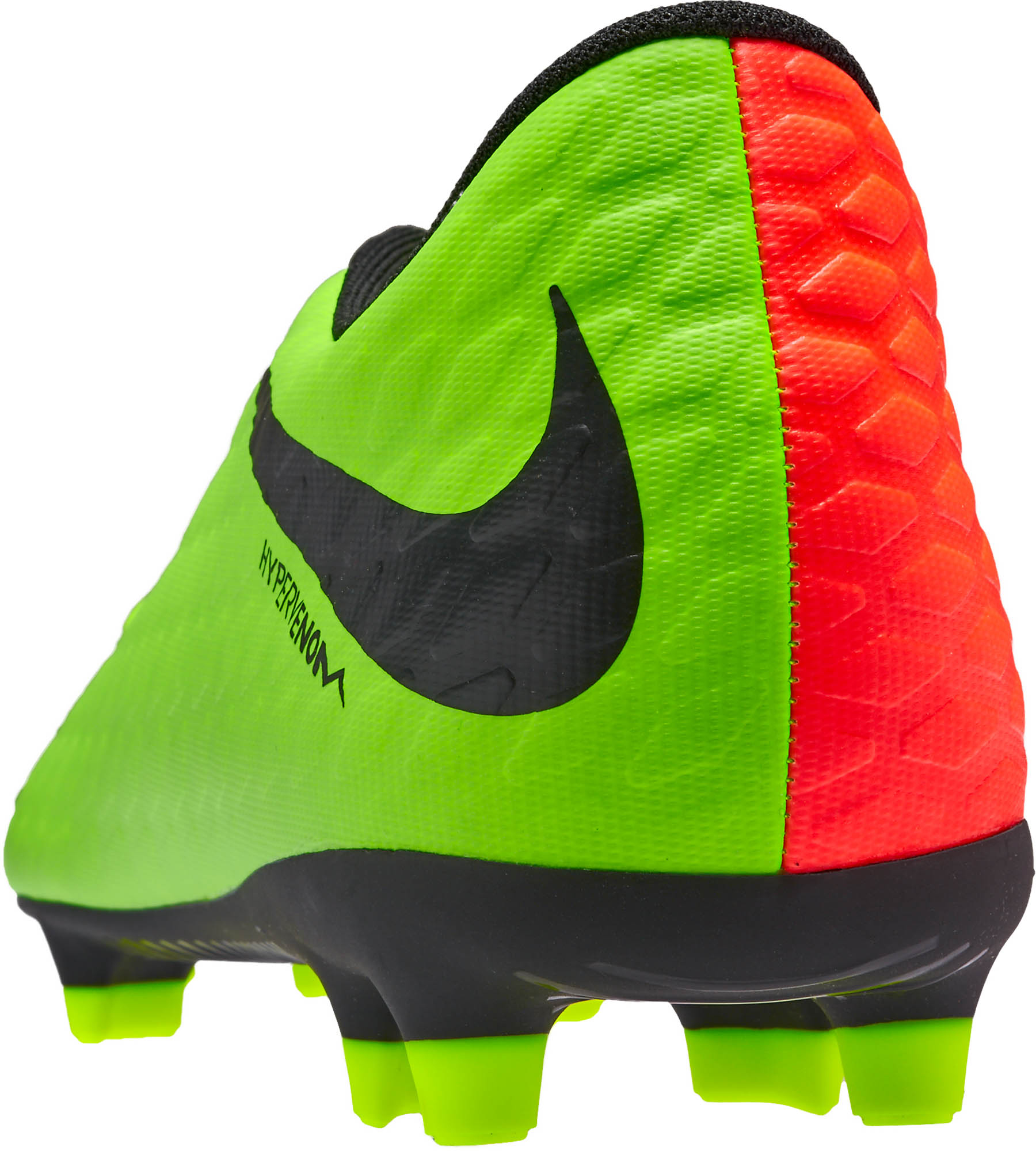 Nike Hypervenom Phade FG Cleats - Electric Green & Orange - Soccer Master