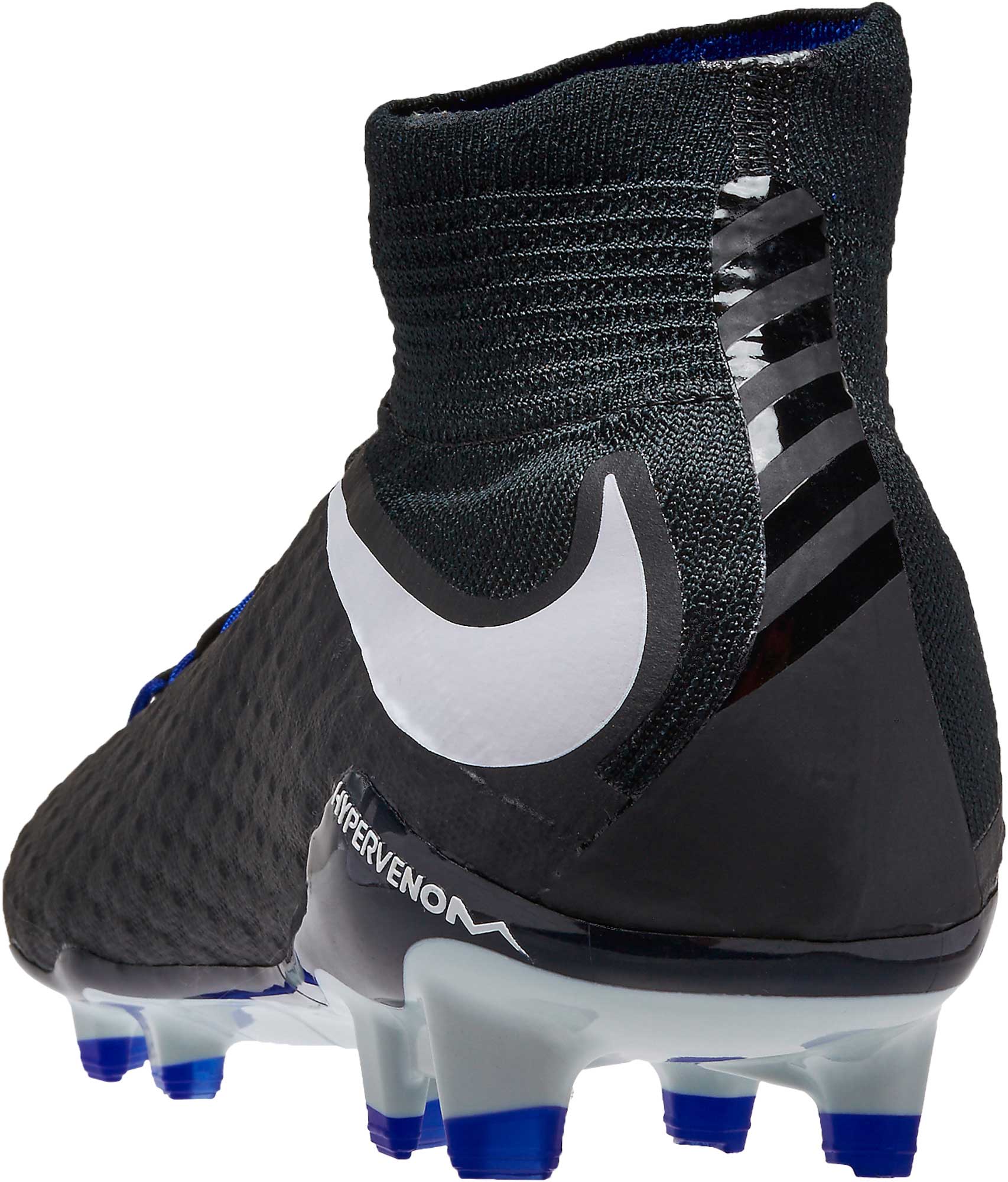 Nike Hypervenom Phatal III DF Soccer Cleats - Black & White - Soccer Master