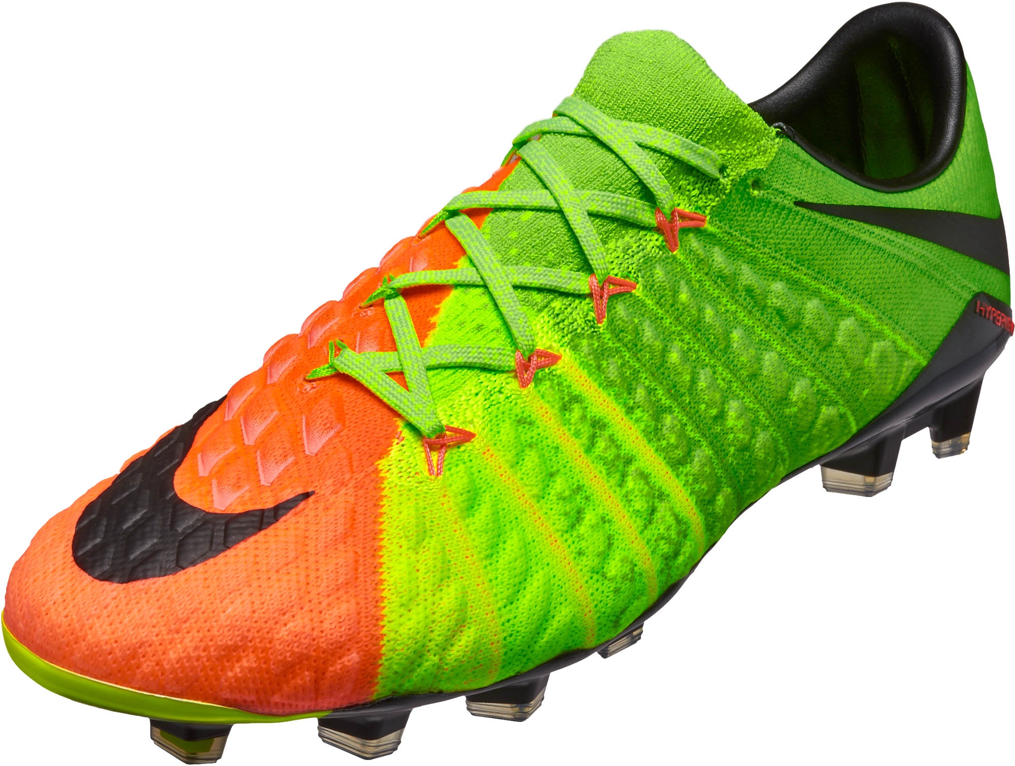 green nike soccer shoes