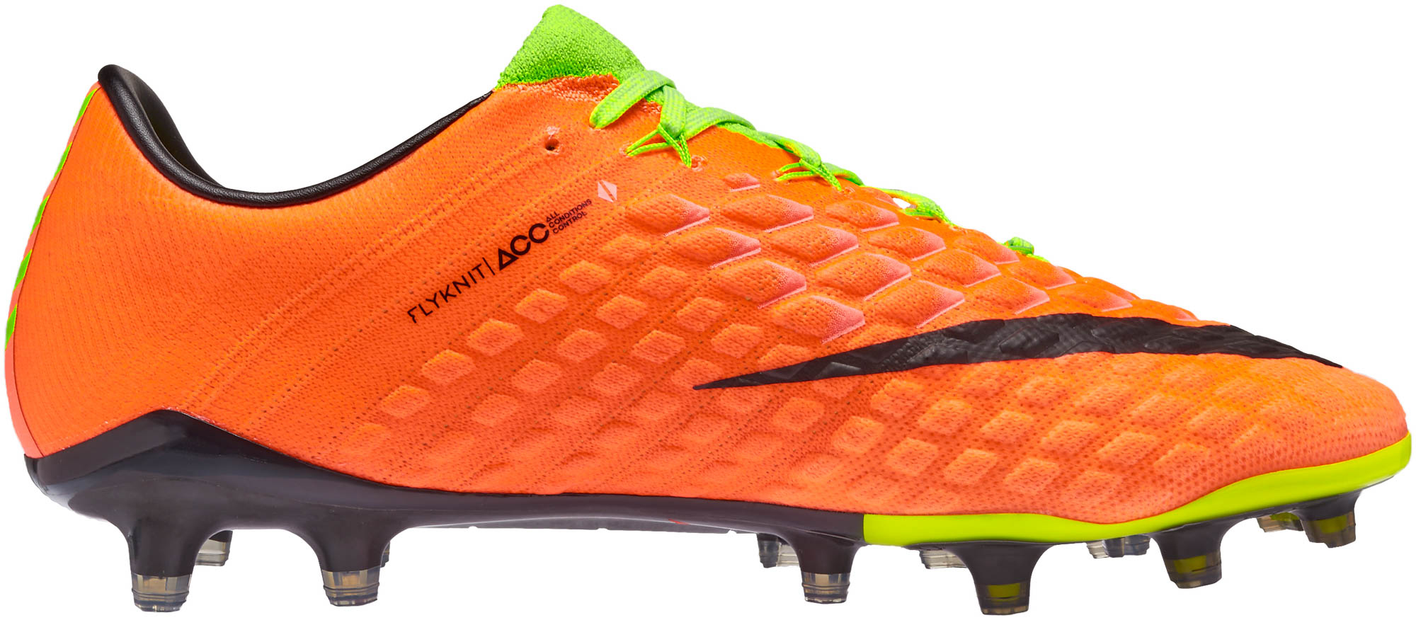 nike green and orange hypervenom