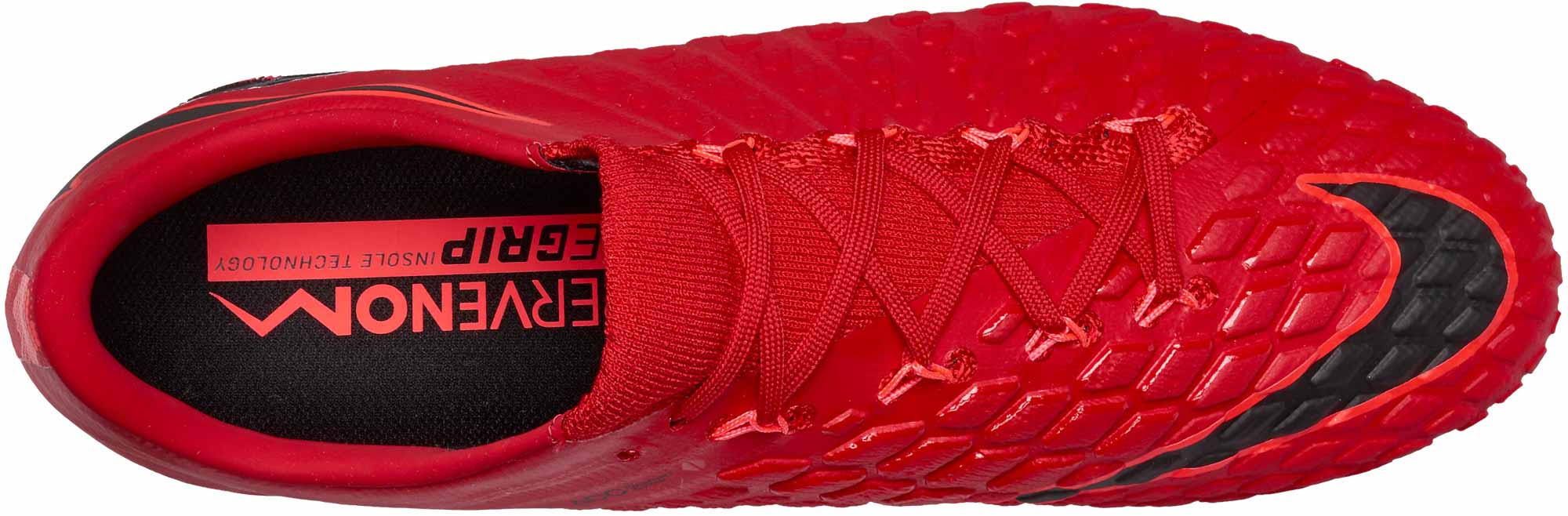 red hypervenom cleats