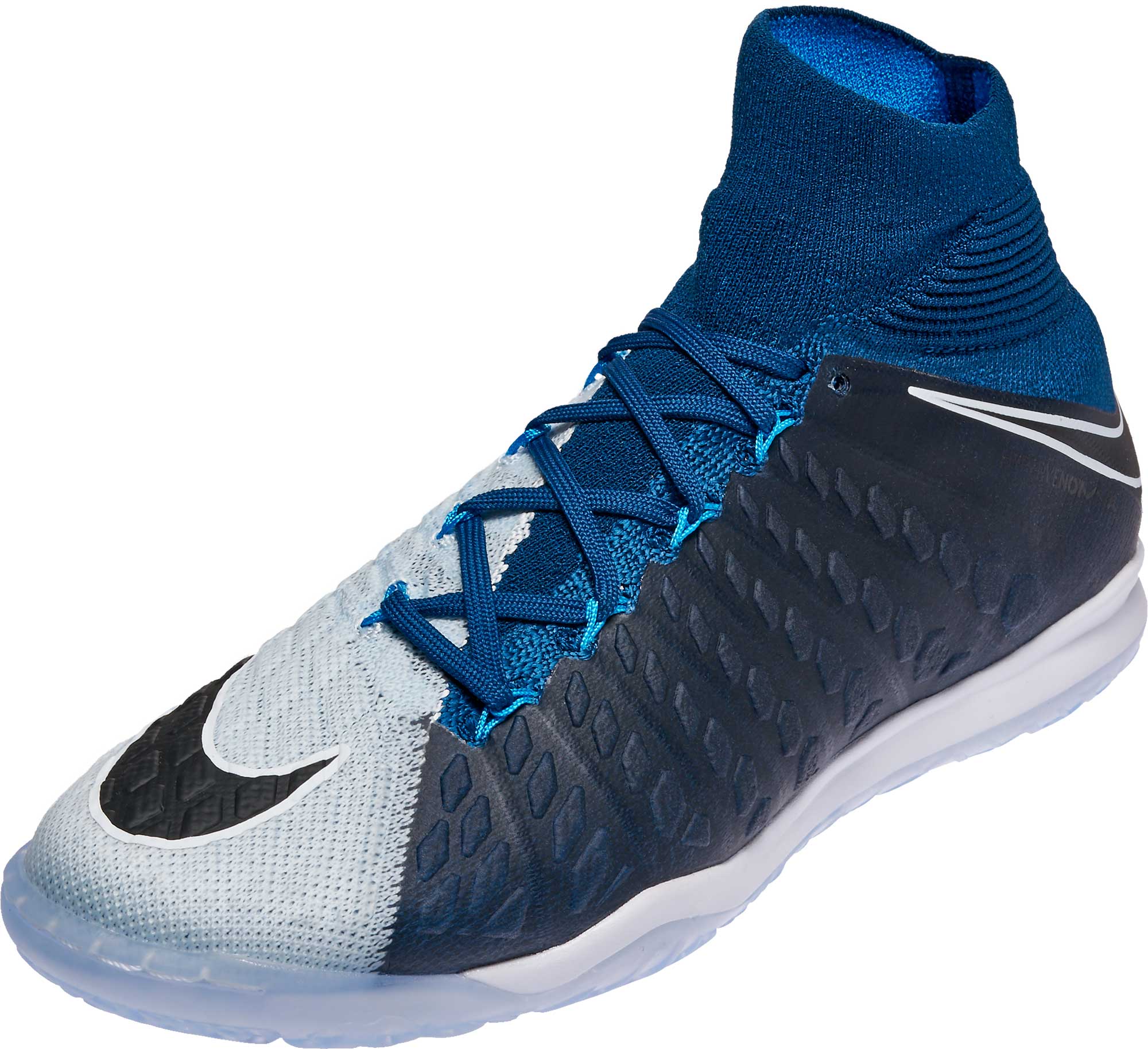 Leidingen luchthaven Volwassen Nike HypervenomX Proximo II DF IC Soccer Shoes - Brave Blue & Black - Soccer  Master