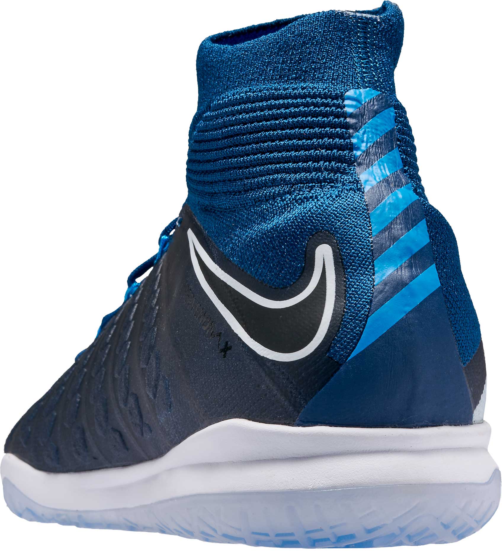 Nike HypervenomX Proximo II DF IC Shoes - Brave Blue & Black - Soccer