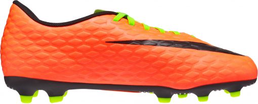 Nike Kids Hypervenom Phade III FG Soccer Cleats Electric Green
