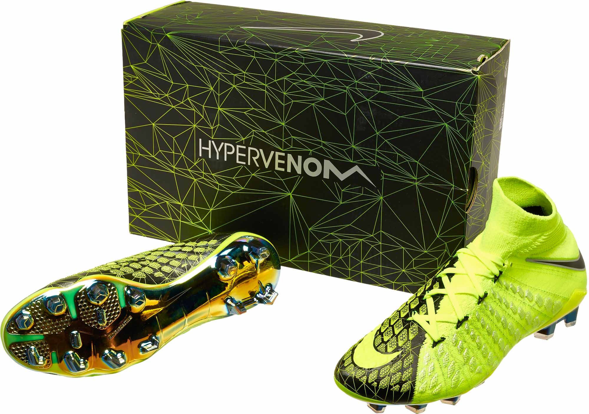 baño rural Eliminar Nike Hypervenom Phantom III DF FG - EA Sports - Volt & Black - Soccer Master