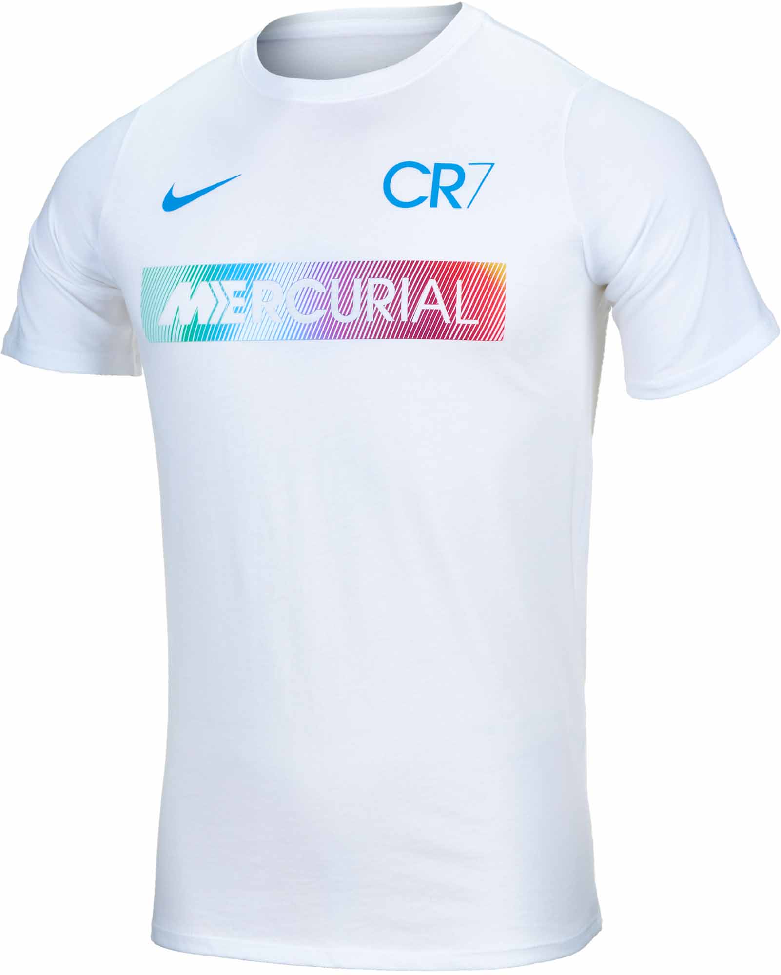 desesperación bisonte Circular Nike Kids CR7 Mercurial Tee - White - Soccer Master