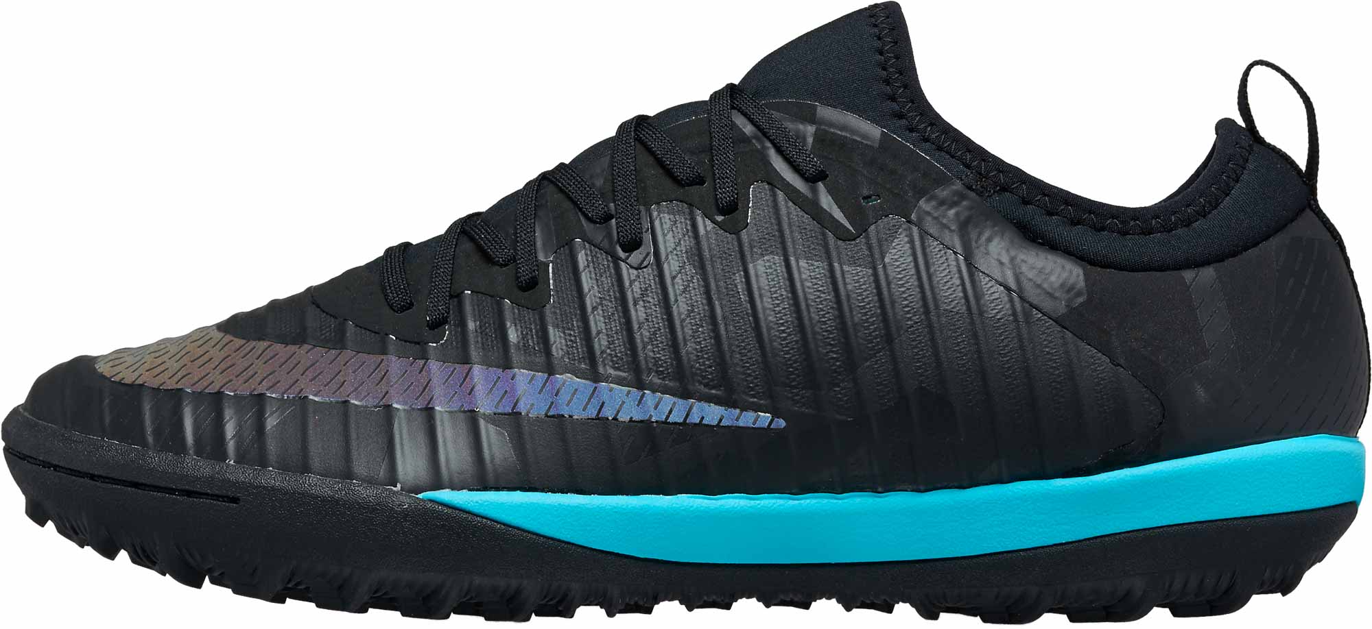 cortador montaje modelo Nike MercurialX Finale II TF - SE - Black & Gamma Blue - Soccer Master