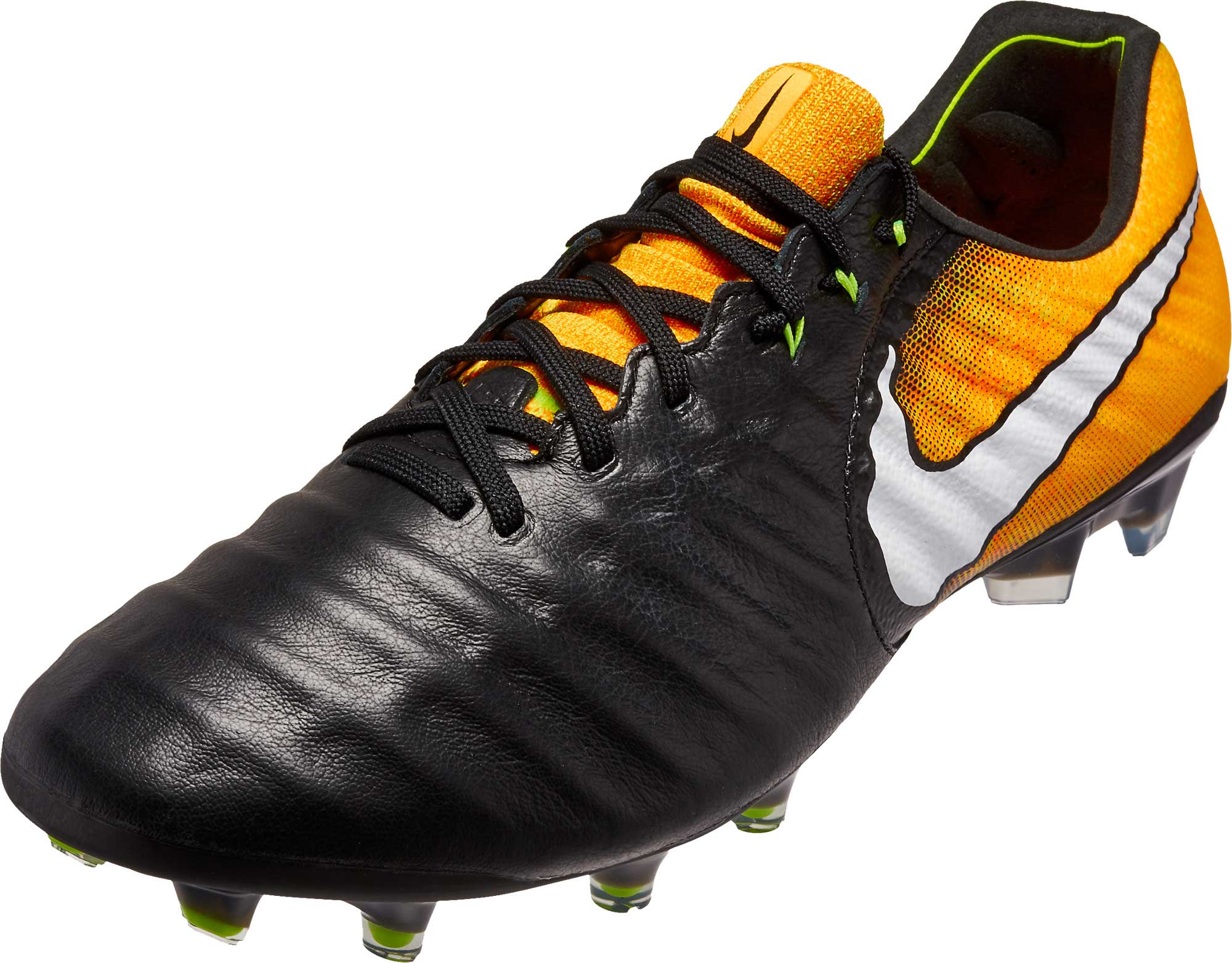 nike black and yellow soccer cleats