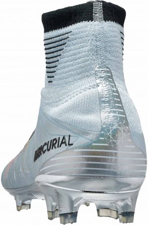 Nike mercurial superfly v fg soccer cleats 2024 blue black white