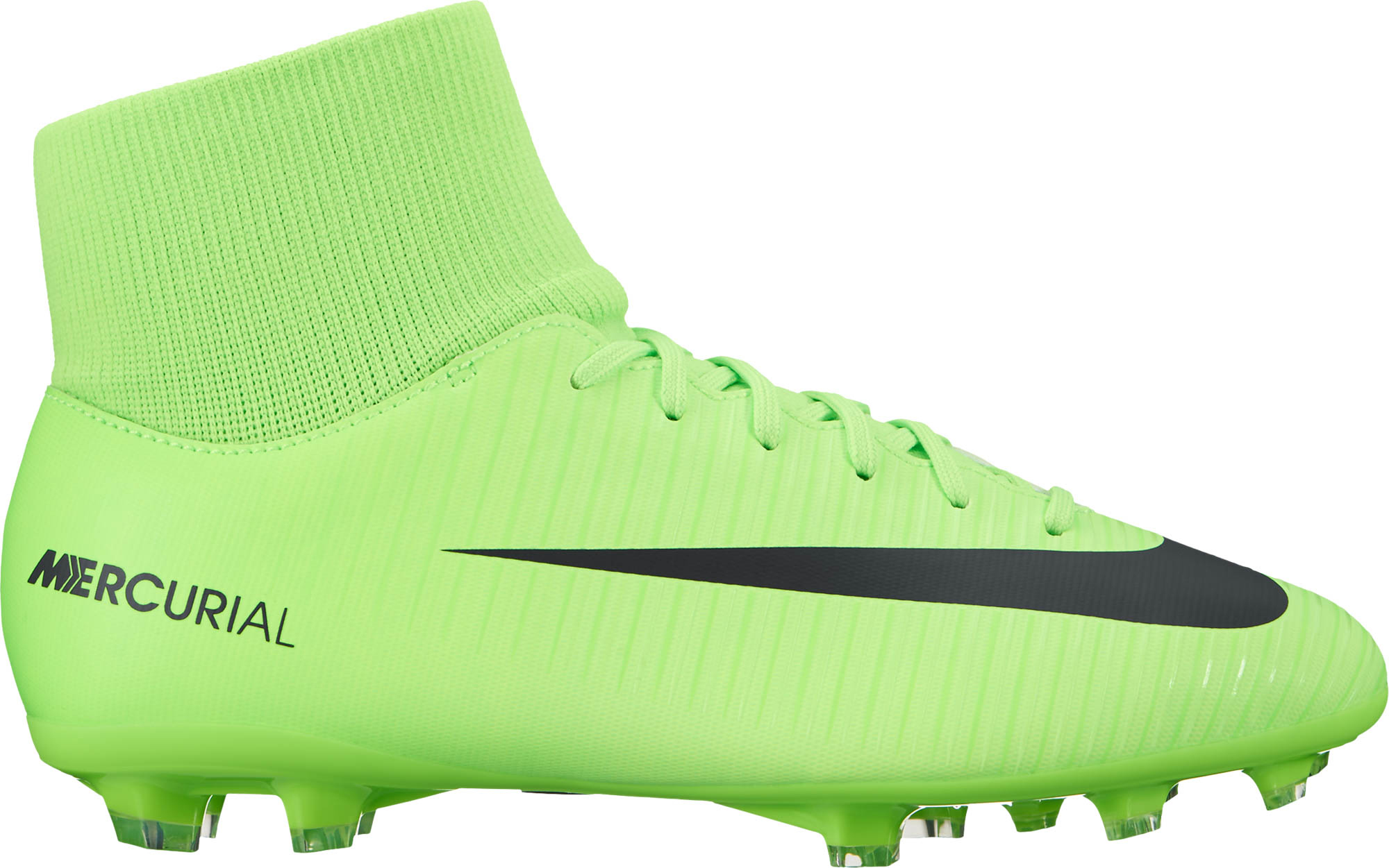 Nike soccer clearance cleats neon green