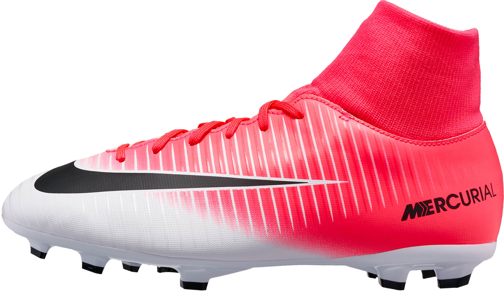 lijden plank Secretaris Nike Kids Mercurial Victory VI DF FG Soccer Cleats - Racer Pink & Black -  Soccer Master