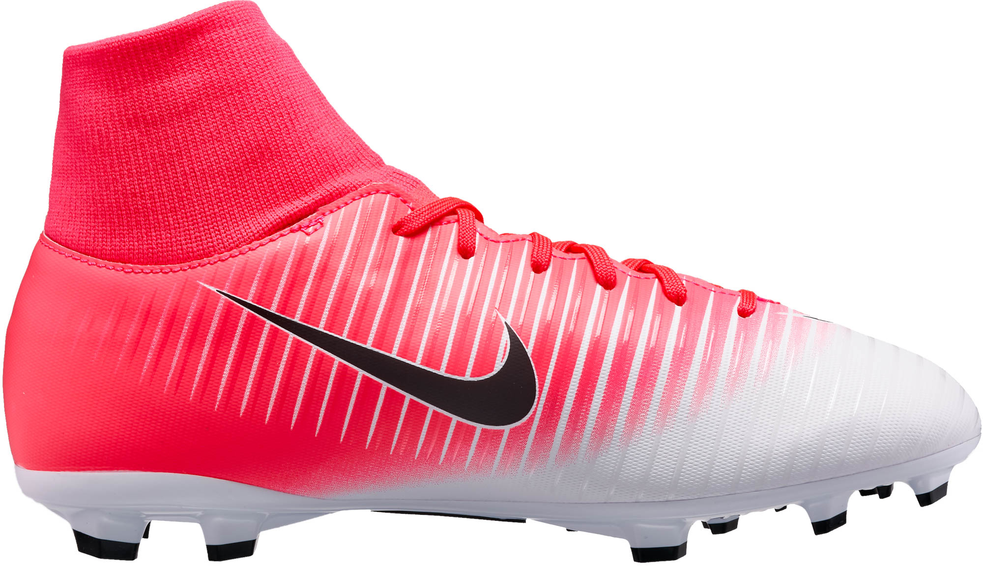 imagina Flor de la ciudad brindis Nike Kids Mercurial Victory VI DF FG Soccer Cleats - Racer Pink & Black -  Soccer Master