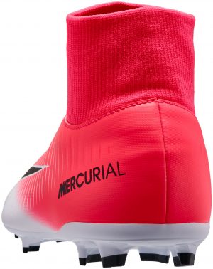 Nike Kids Mercurial Victory VI DF FG Soccer Cleats Racer Pink
