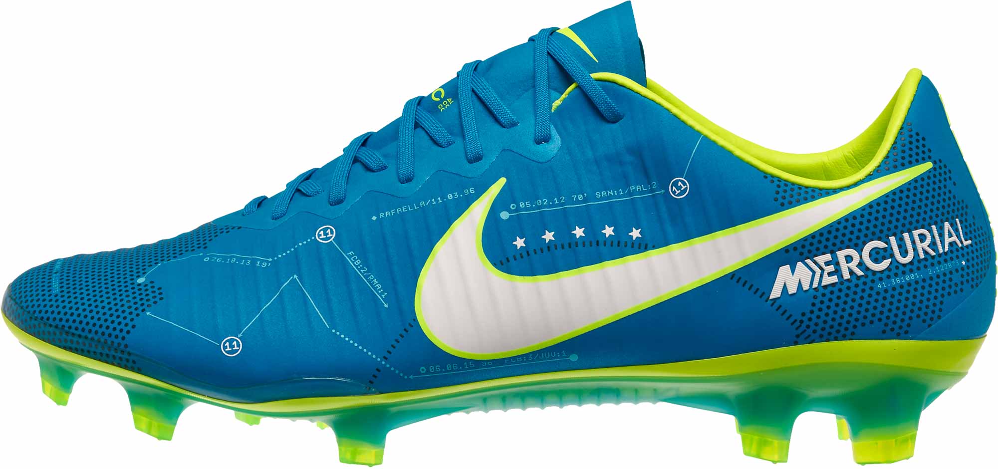 nike mercurial vapor neymar blue