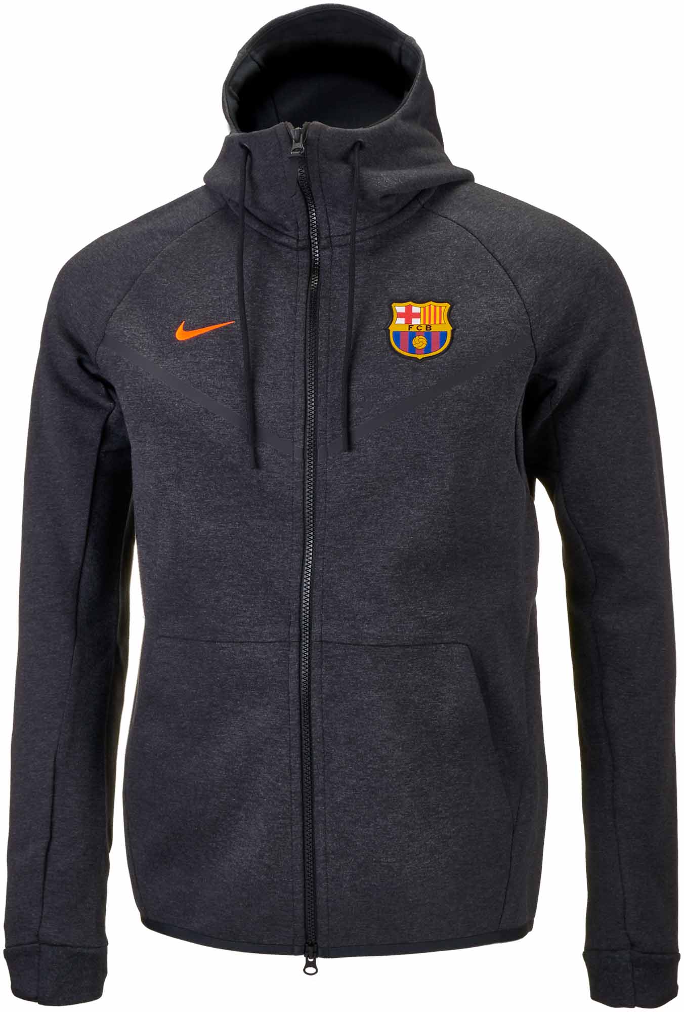 FC Barcelona Blue Tech Fleece Presentation Soccer Tracksuit 2019 Nike ...