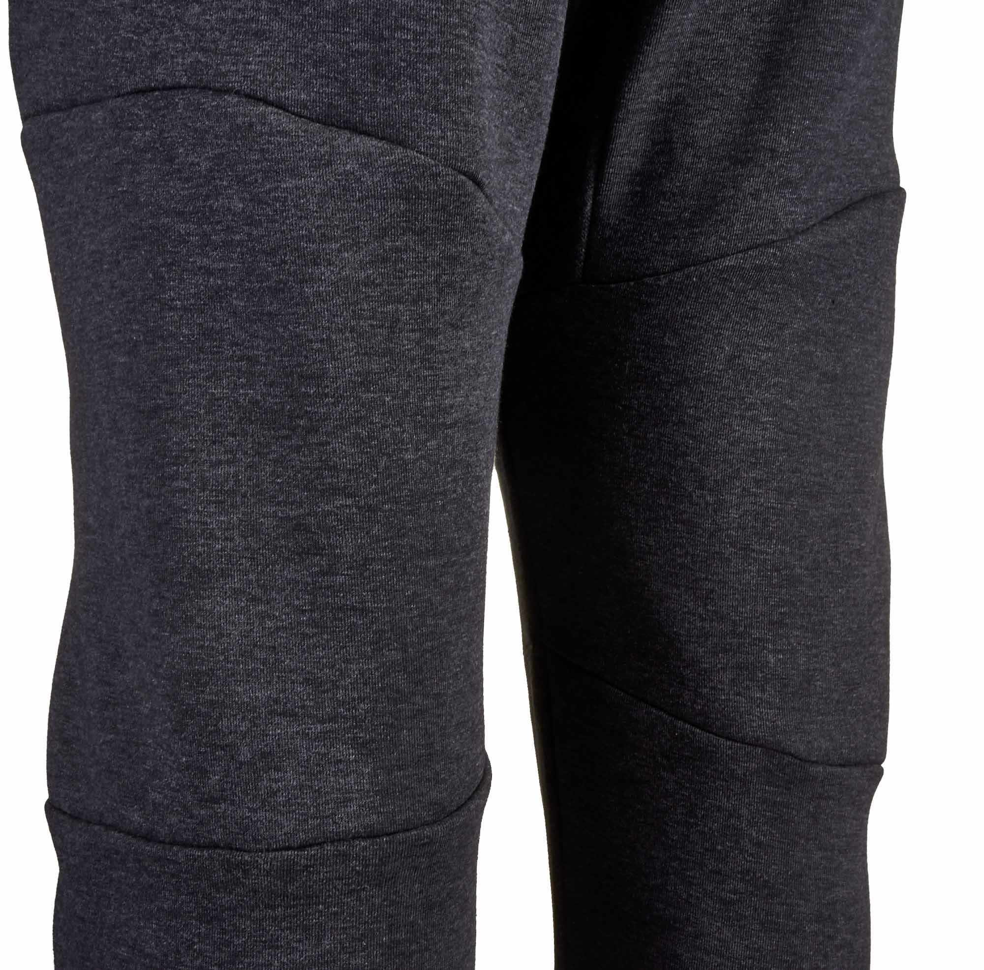 Nike Chelsea Tech Fleece Jogger Pants - Black Heather & Omega Blue ...