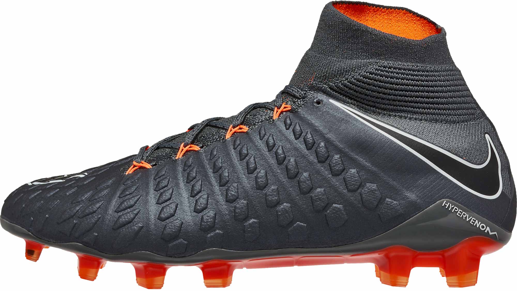 nike hypervenom phantom 3 grey and orange