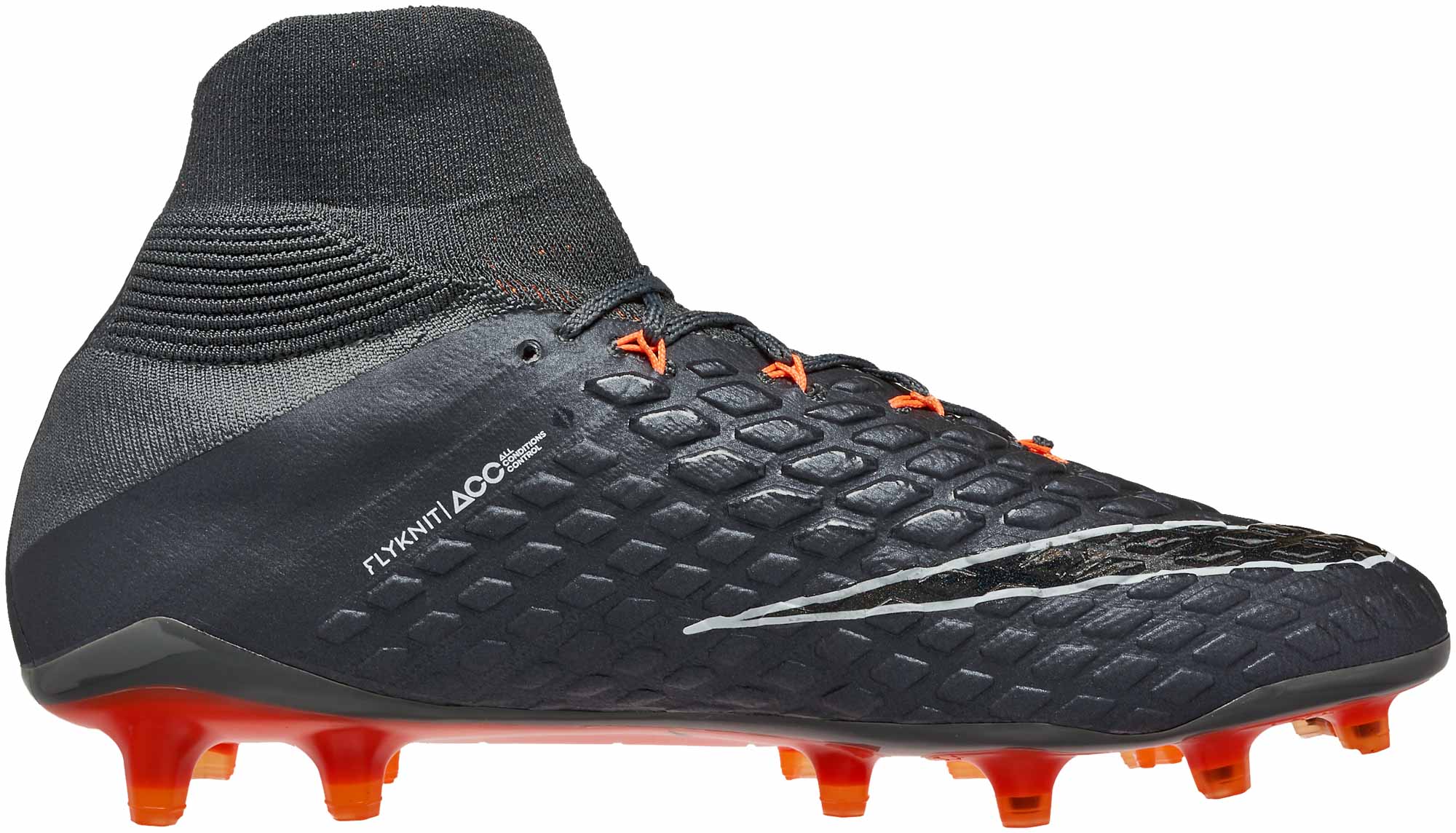 nike hypervenom phantom 3 grey and orange