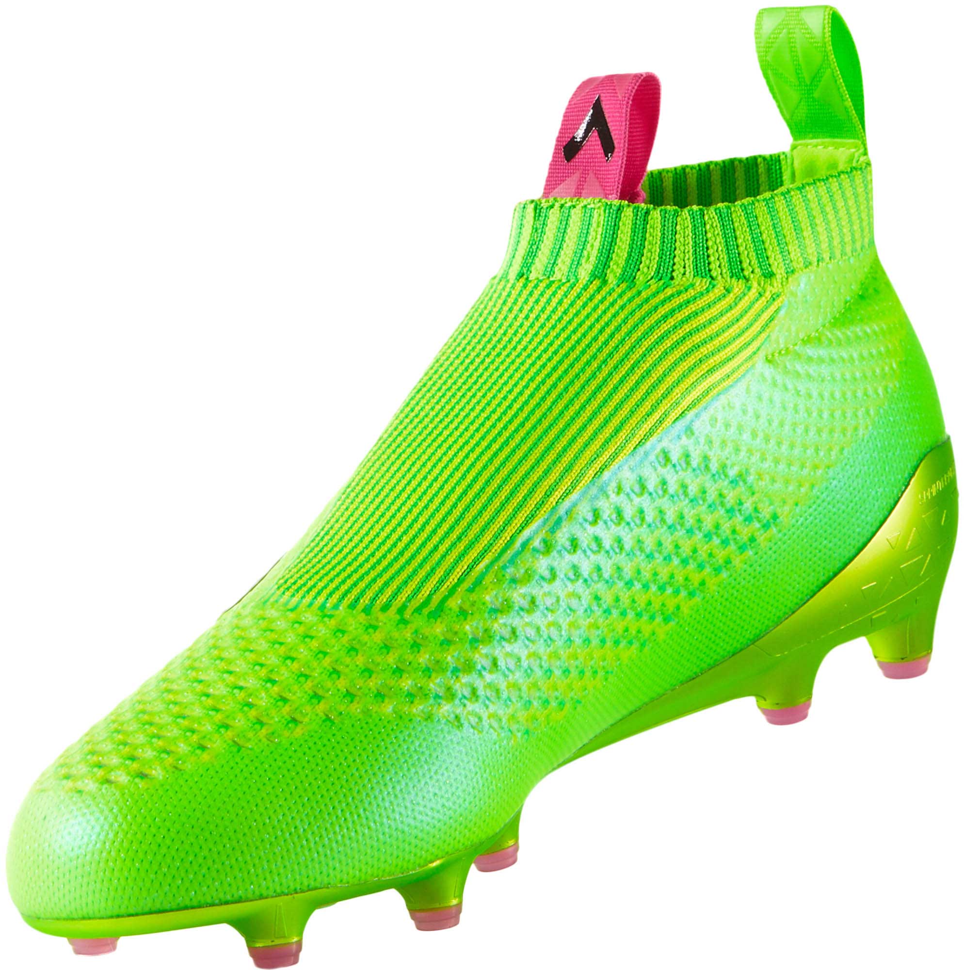 ACE 16+ GTI FG/AG - Pure Control - Solar Green & Shock Pink - Soccer Master