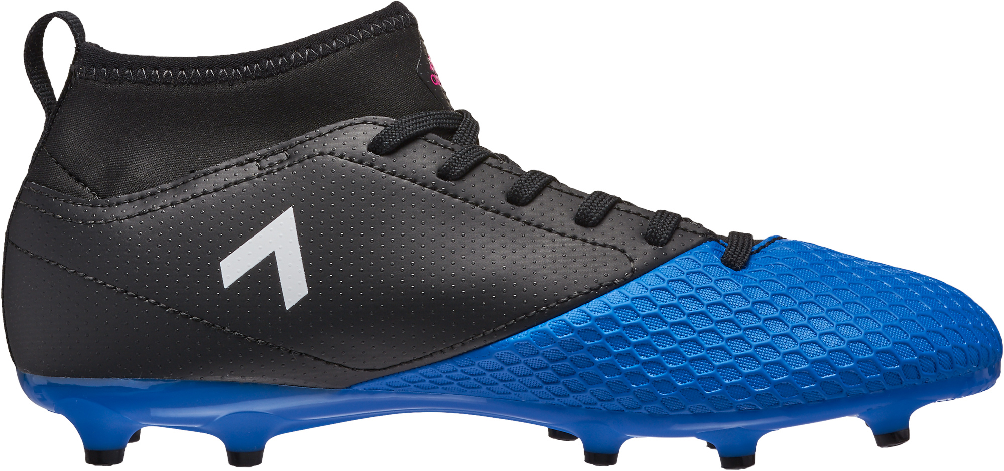 adidas Kids ACE 17.3 FG Soccer Cleats - Black & Blue Master