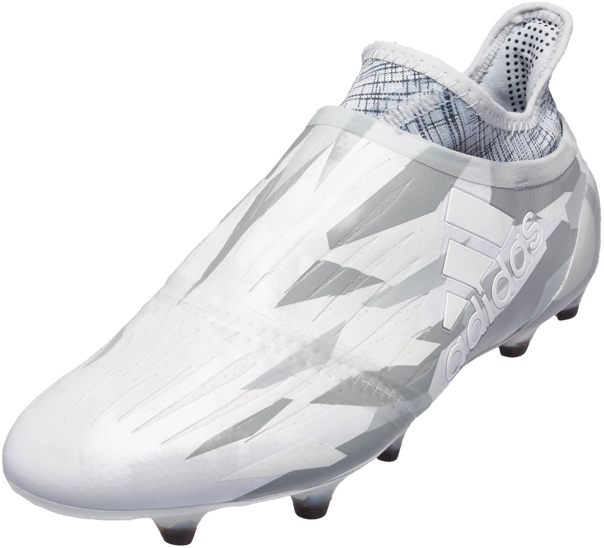 adidas X 16+ Purechaos FG Soccer Cleats - White & Black - Soccer
