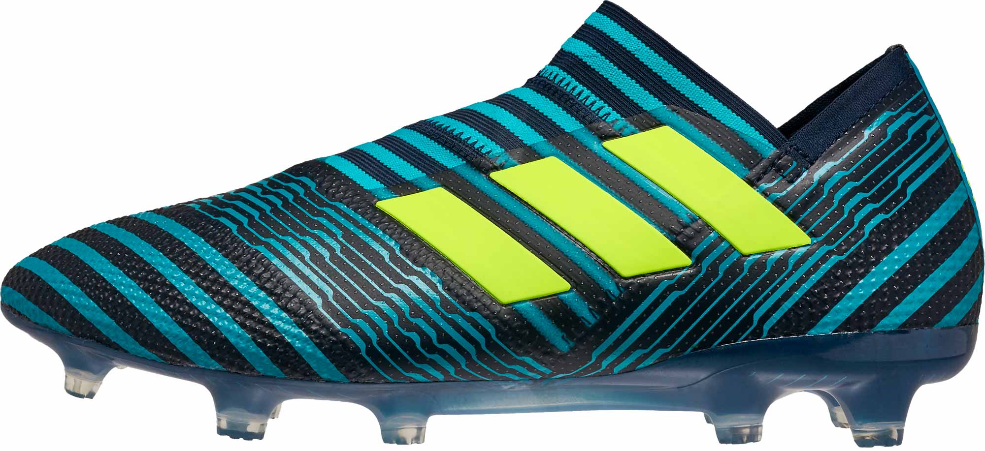 Nemeziz 17+ 360Agility FG Soccer Cleats Legend Ink & Solar Yellow - Soccer Master