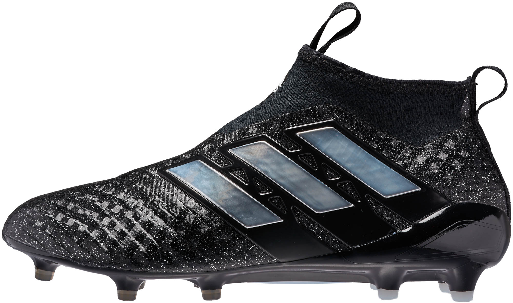 adidas ACE 17+ Purecontrol Soccer Cleats - Black & White - Master