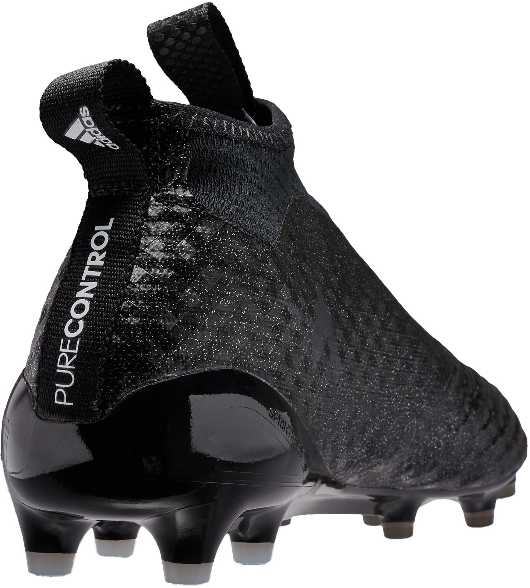 adidas ACE 17+ FG Cleats - Black White - Master