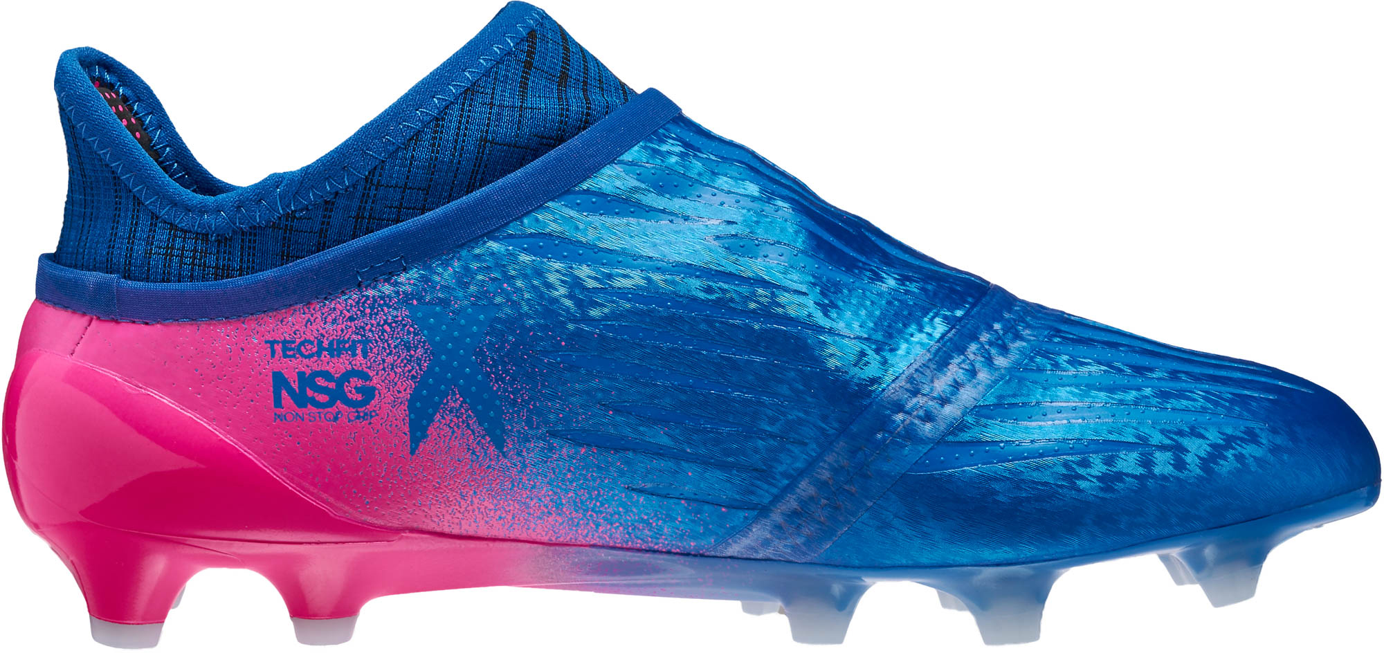 adidas x 16 purechaos blue and pink