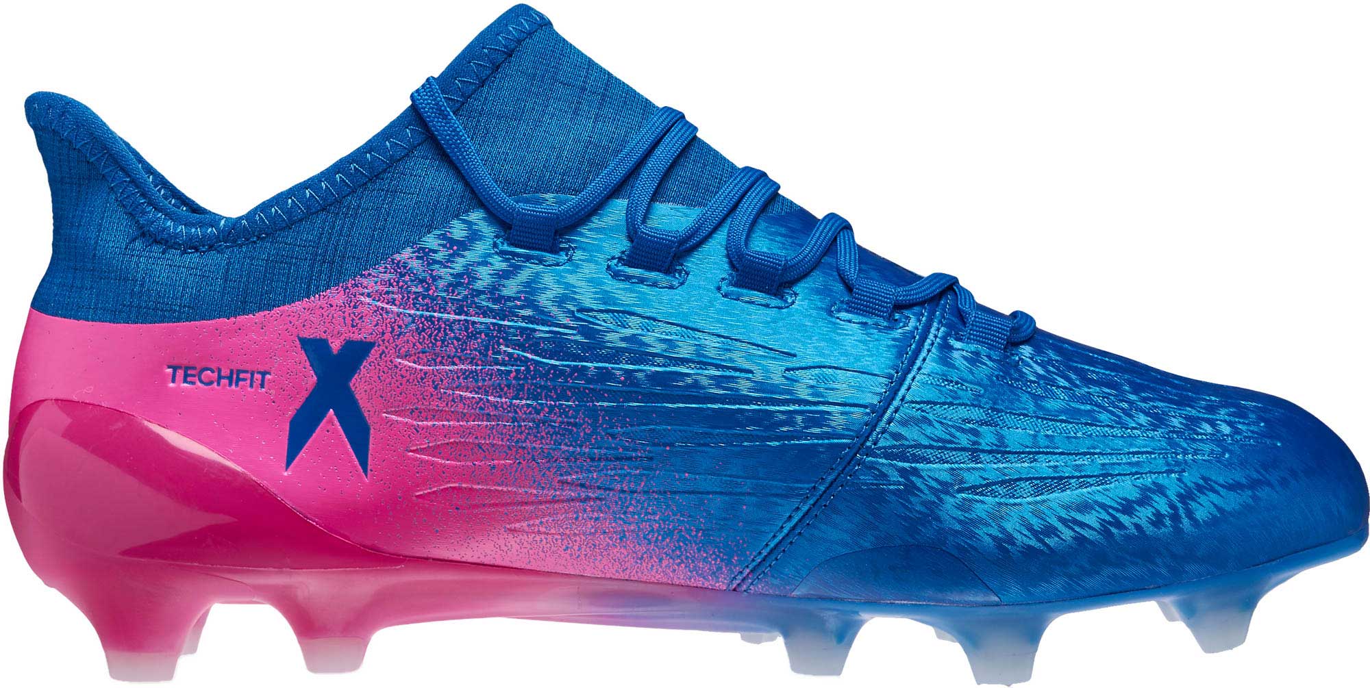 pink and blue adidas soccer cleats