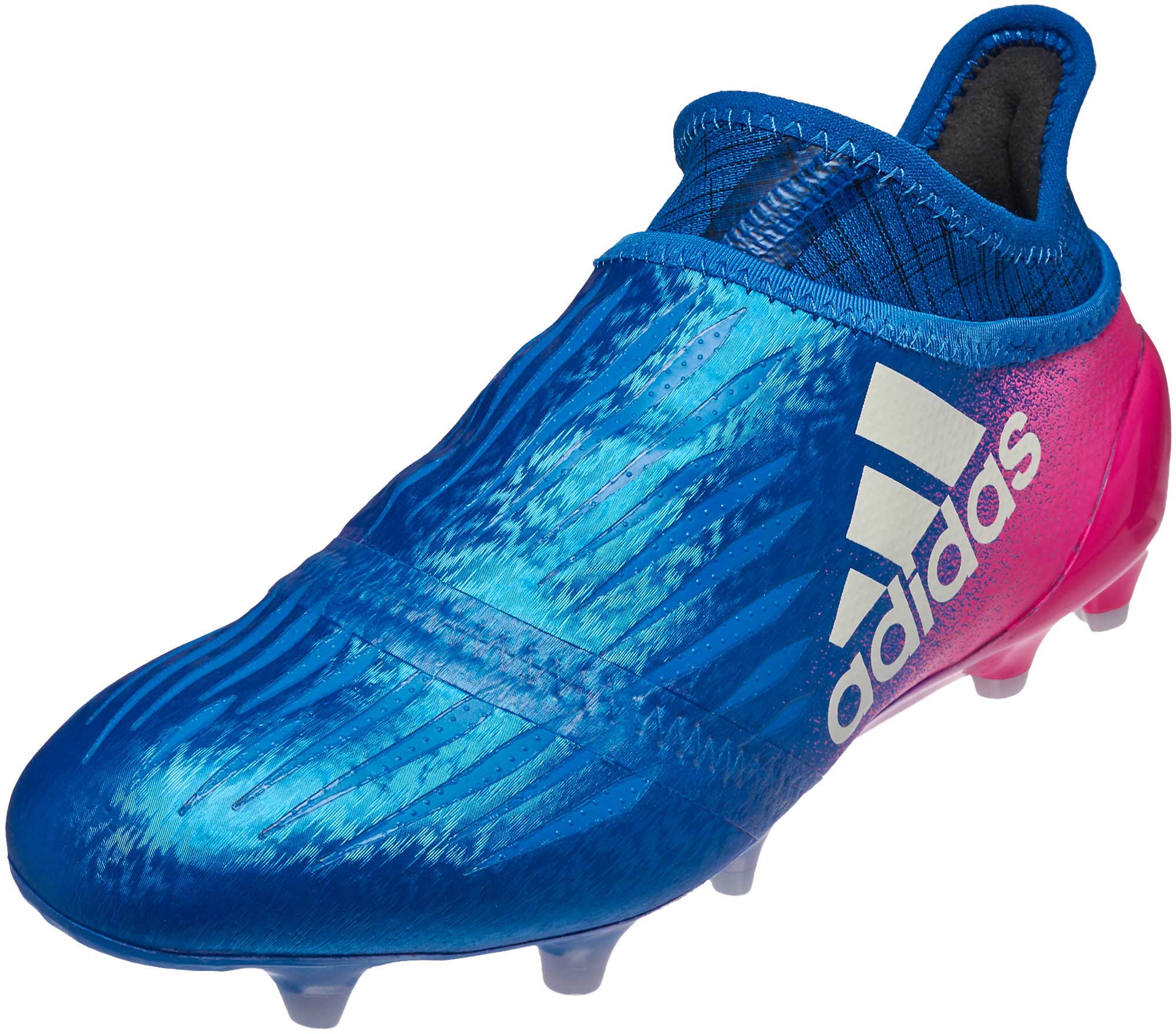 medley zoogdier Mammoet adidas Kids X 16+ Purechaos FG Soccer Cleats - Blue & Shock Pink - Soccer  Master