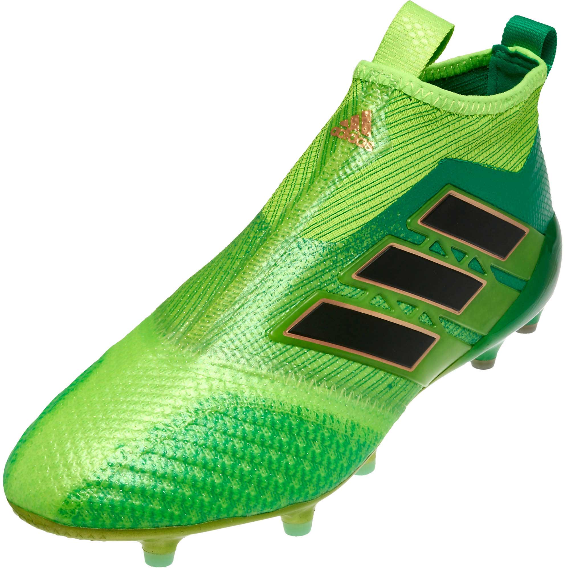 green and black adidas soccer cleats