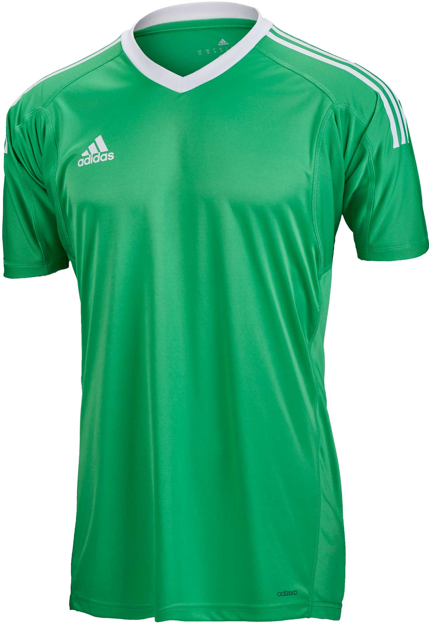 adidas Revigo 17 S/S Goalkeeper Jersey - Energy Green & White