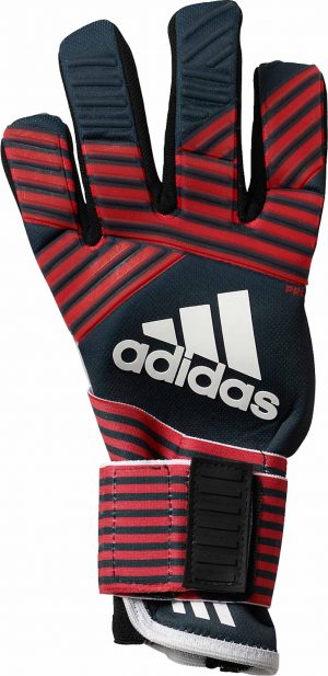 ACE Trans Pro Goalkeeper Gloves - Manuel Neuer - Black & True Red - Soccer Master