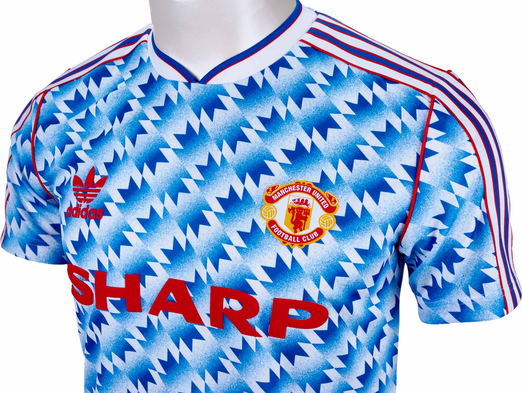 man united retro adidas