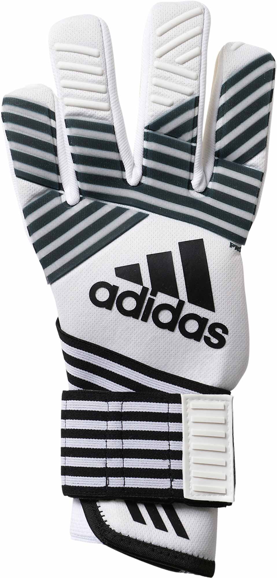 adidas ACE Trans Pro Goalkeeper Gloves - Clear Onix u0026 Black - Soccer Master