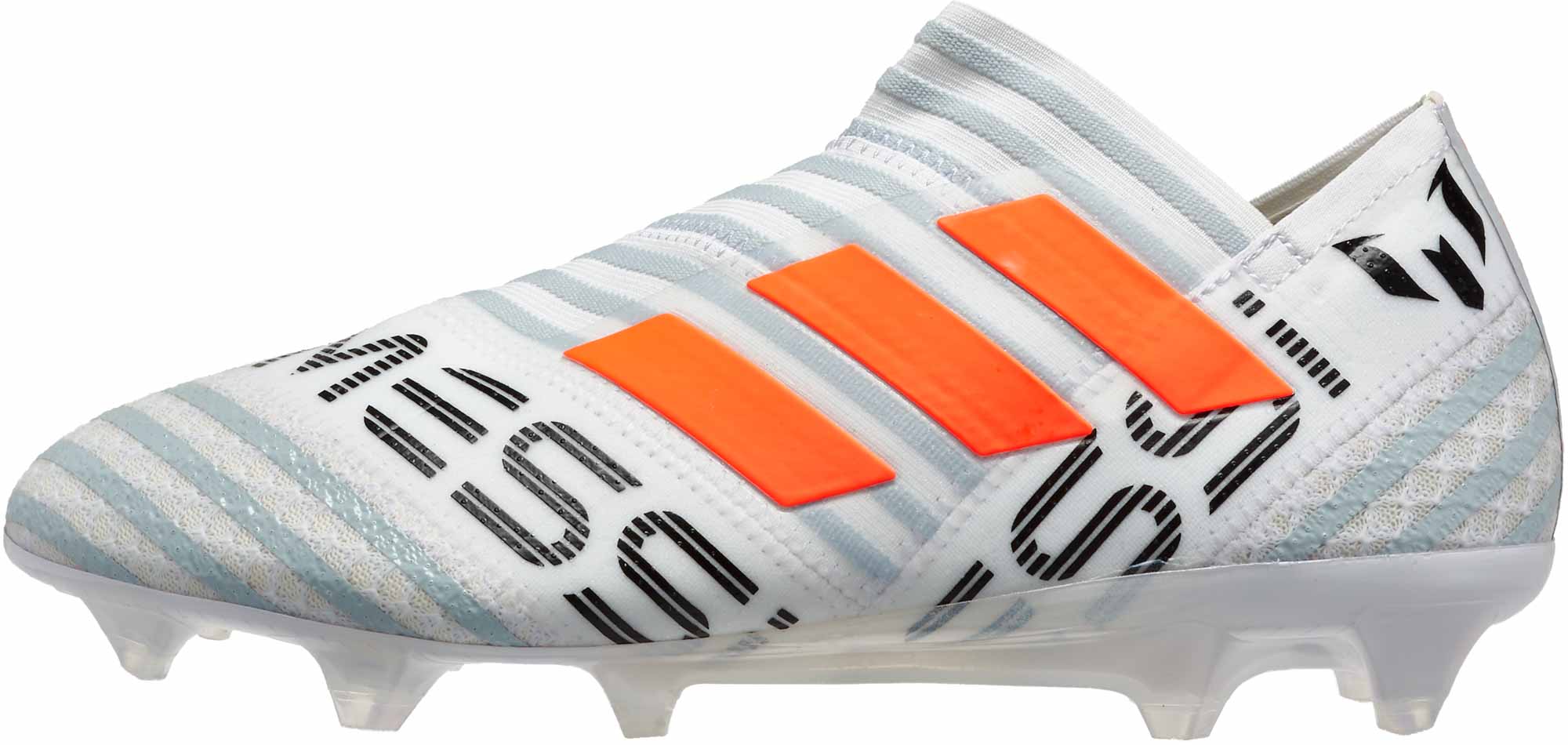 adidas Messi 17+ 360Agility FG - White Solar Orange - Soccer Master