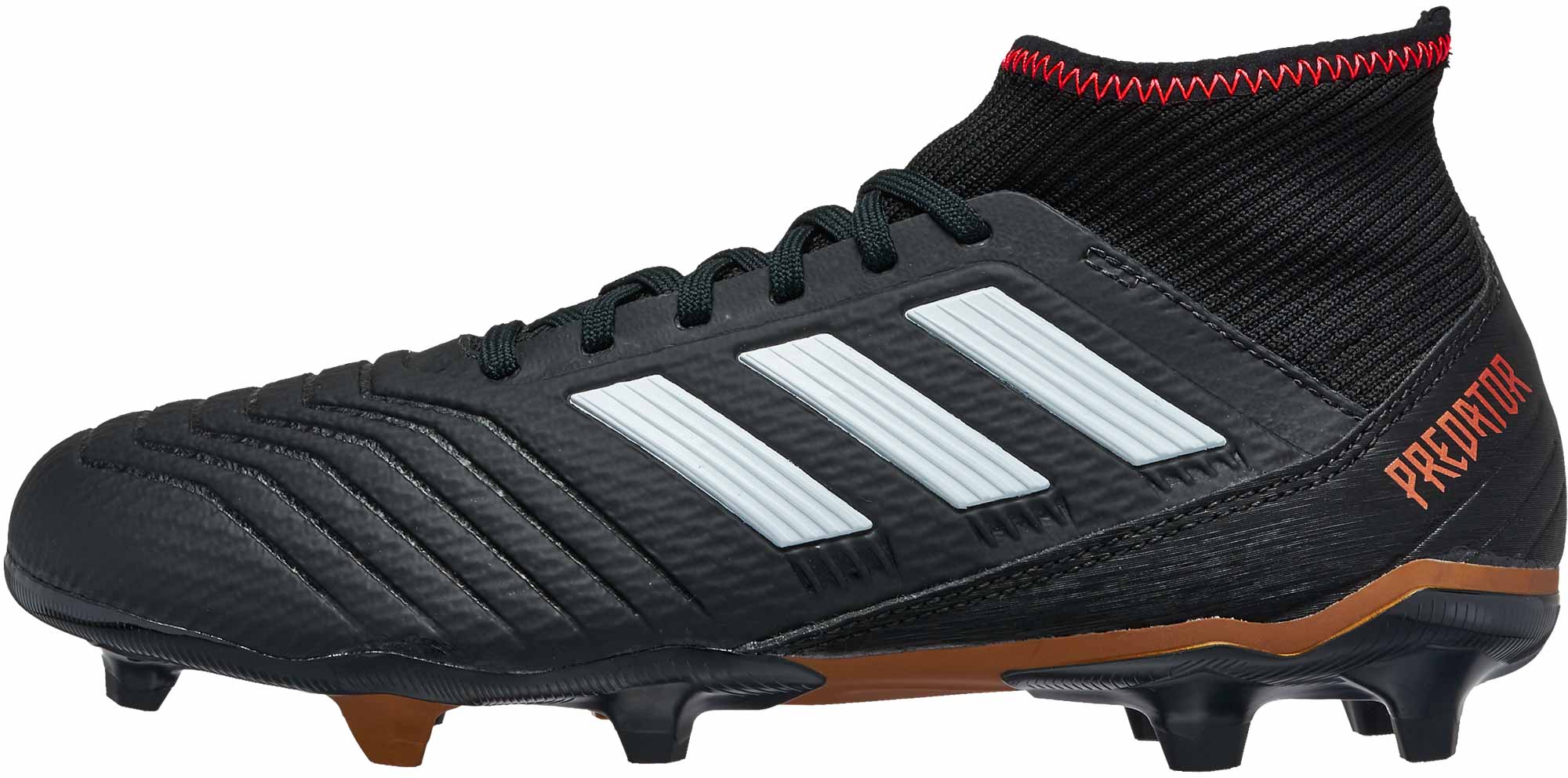 adidas Predator 18.3 FG - Black Solar Red - Soccer Master