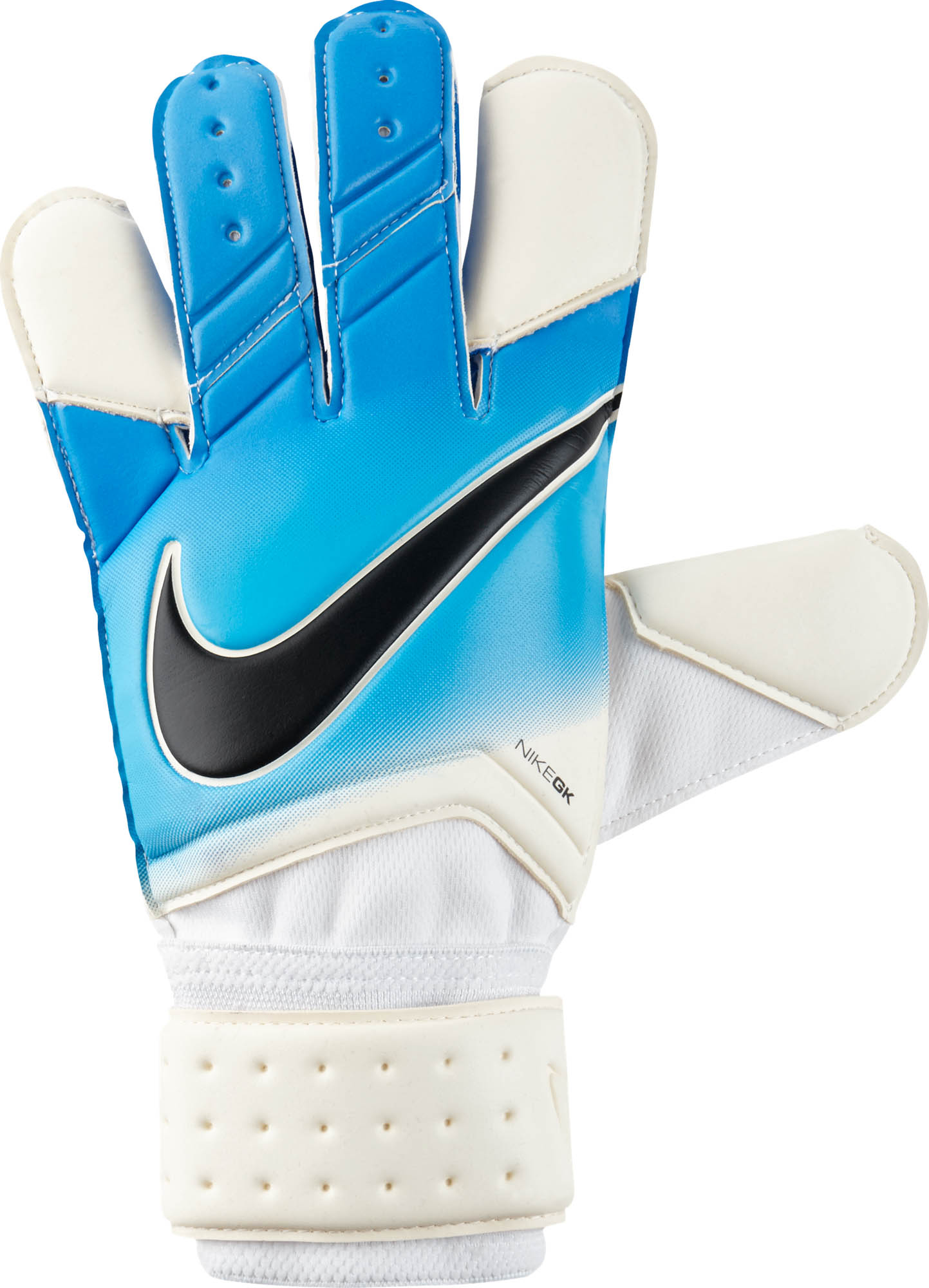 Roux gravedad Analítico Nike Vapor Grip 3 Goalkeeper Gloves - White & Photo Blue - Soccer Master