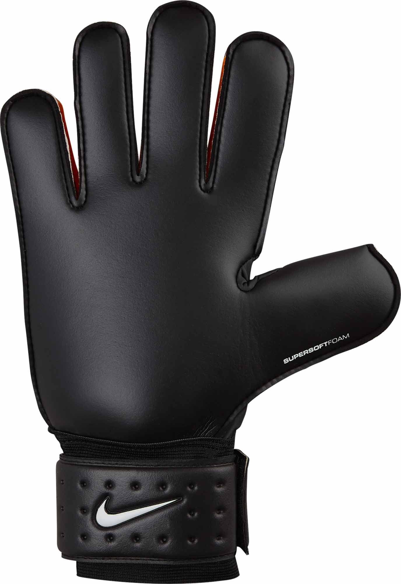 black nike goalie gloves