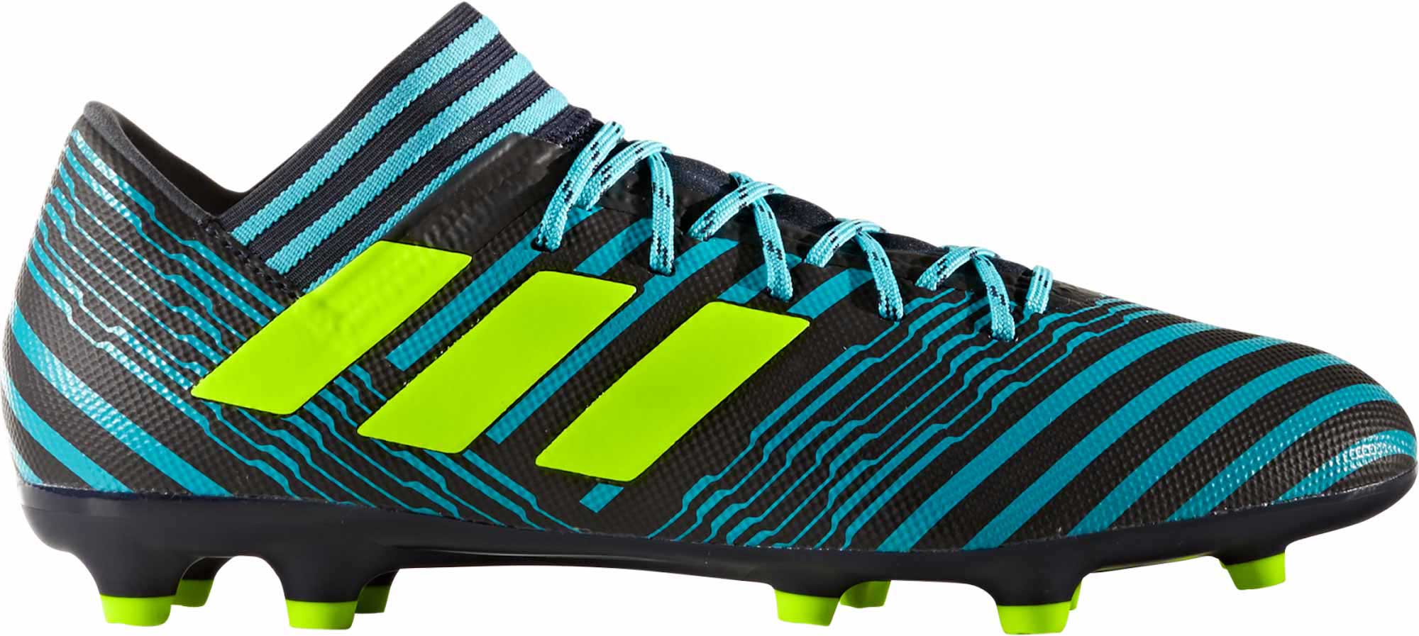 adidas Nemeziz 17.3 FG Soccer Cleats - Legend Ink & Solar - Soccer