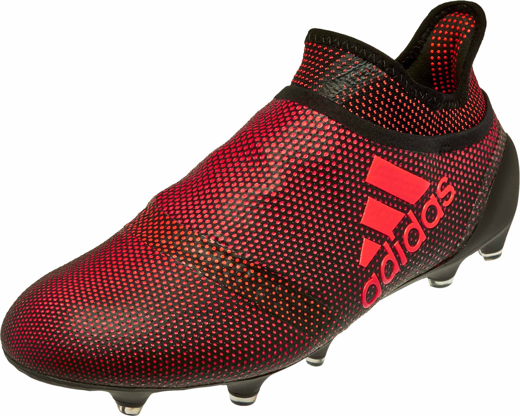 adidas X 17+ Purechaos FG Soccer Core Black & Red Soccer Master