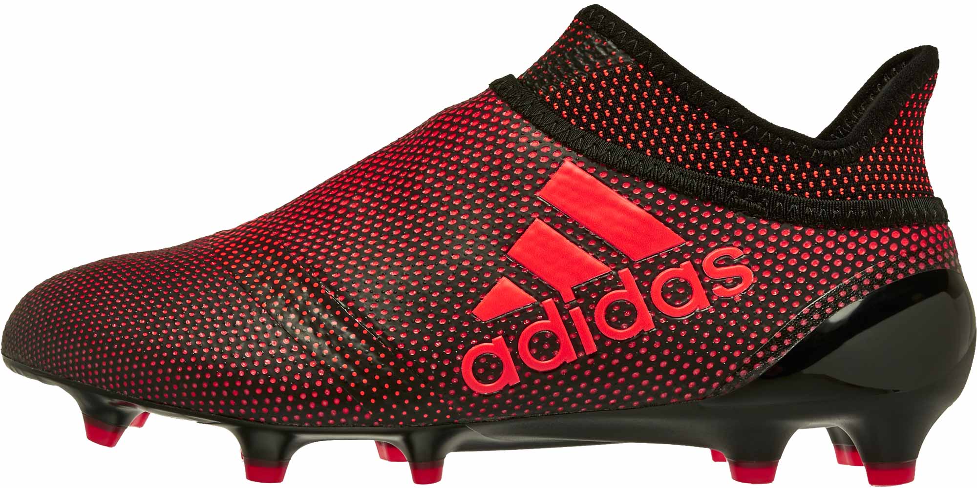 kids red soccer cleats