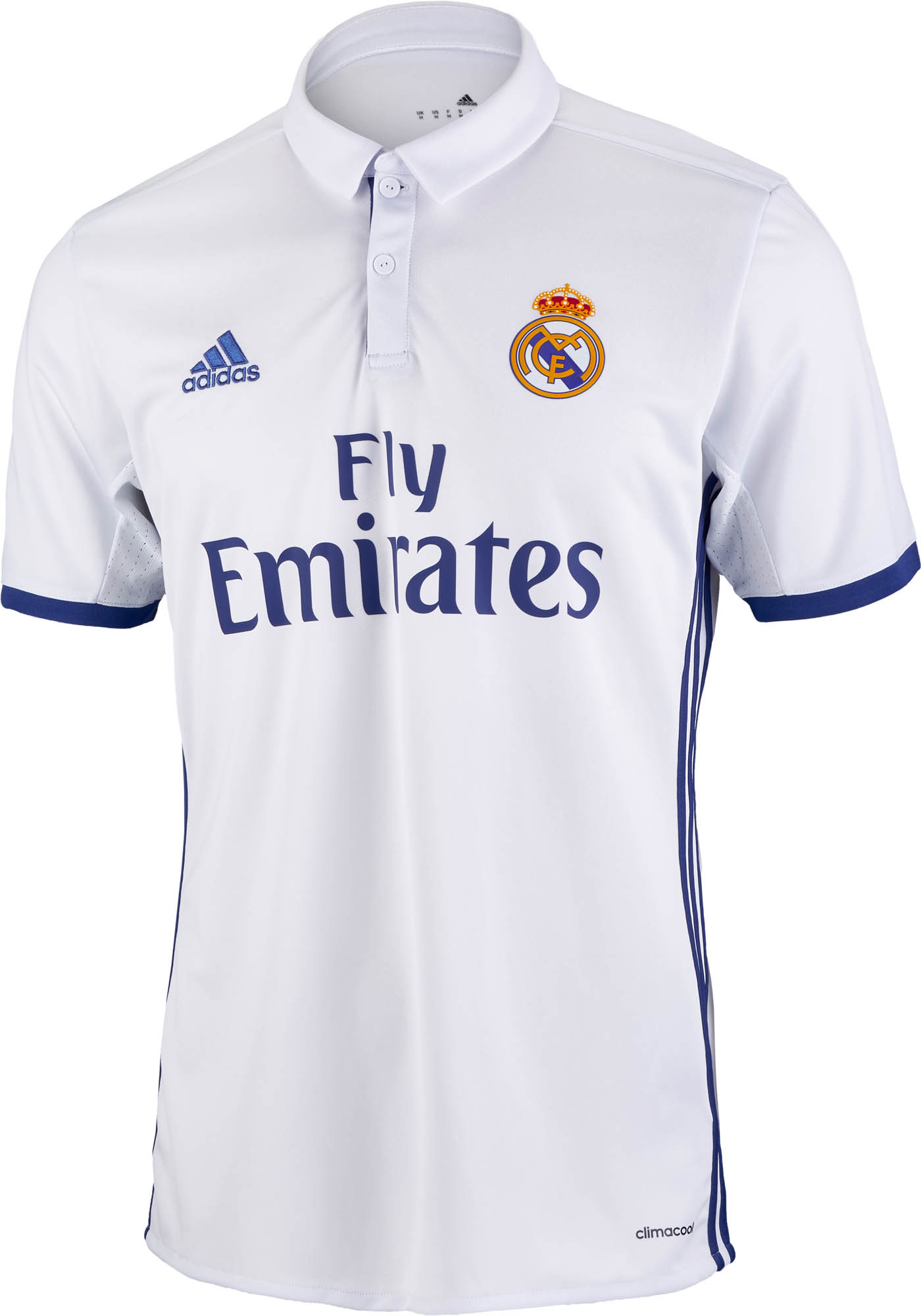 dier Egypte passend adidas Real Madrid Home Jersey 2016-17 - Soccer Master