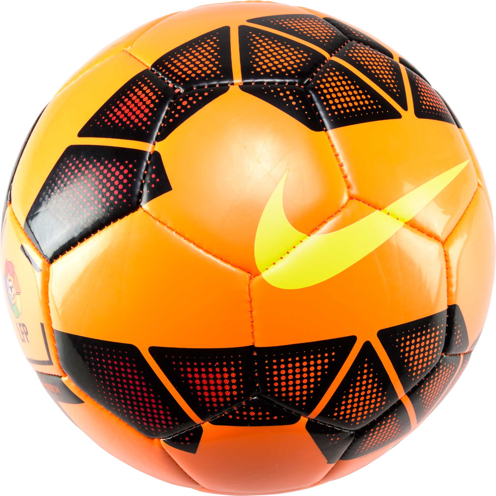  Nike  Pitch La Liga Soccer Ball  Citrus Black Soccer Master