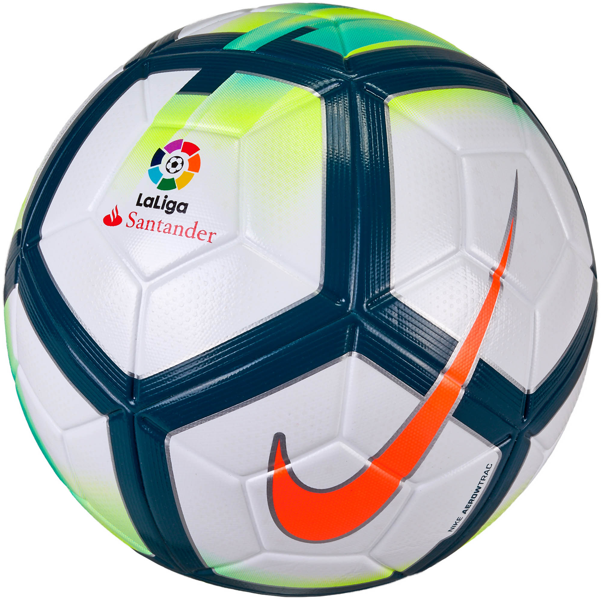 Nike Ordem V Match Ball - La Liga - White \u0026 Turquoise - Soccer Master