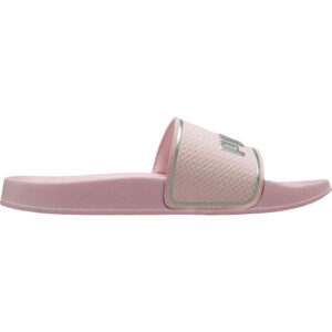Silver hot sale puma slides