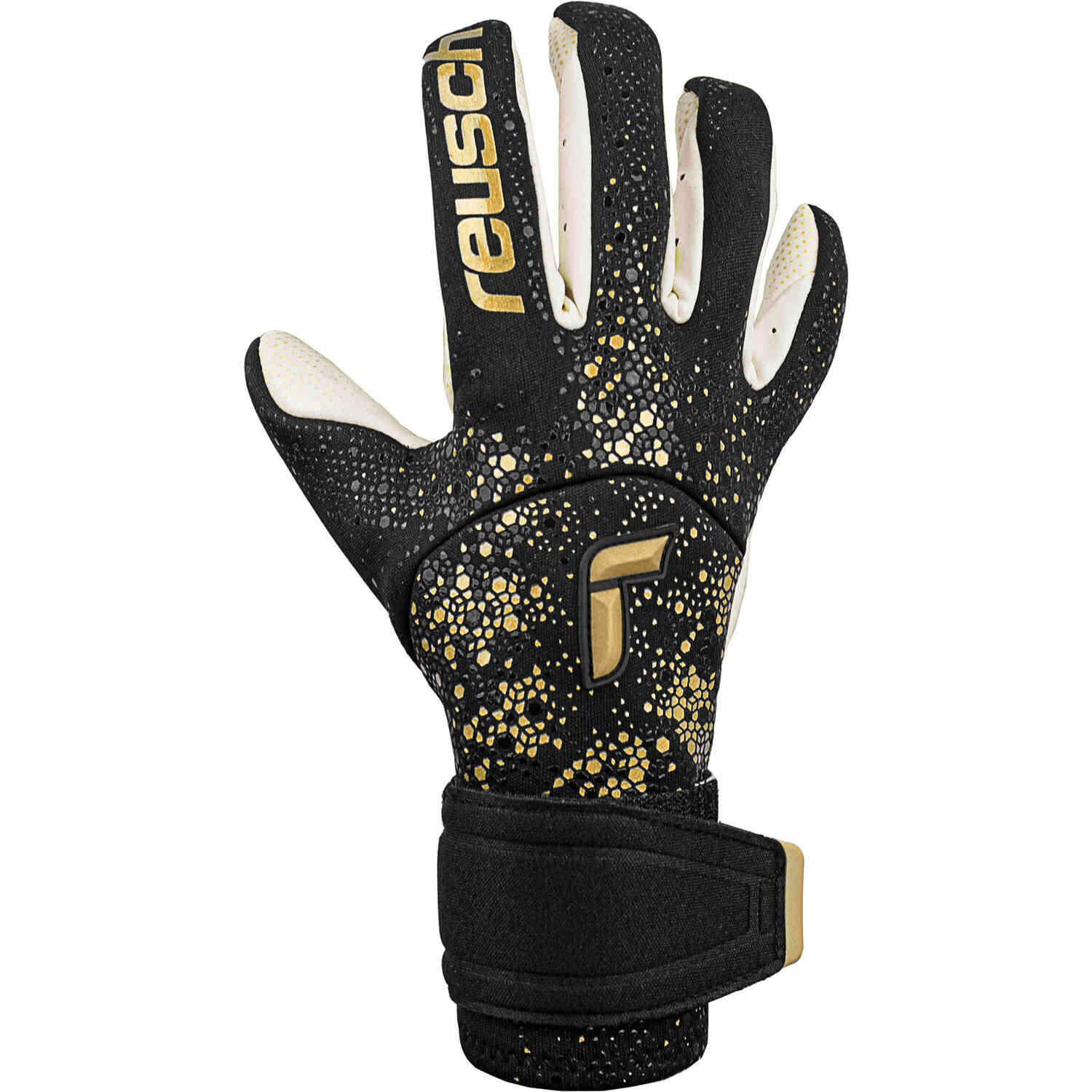 Black and gold goalie gloves hotsell